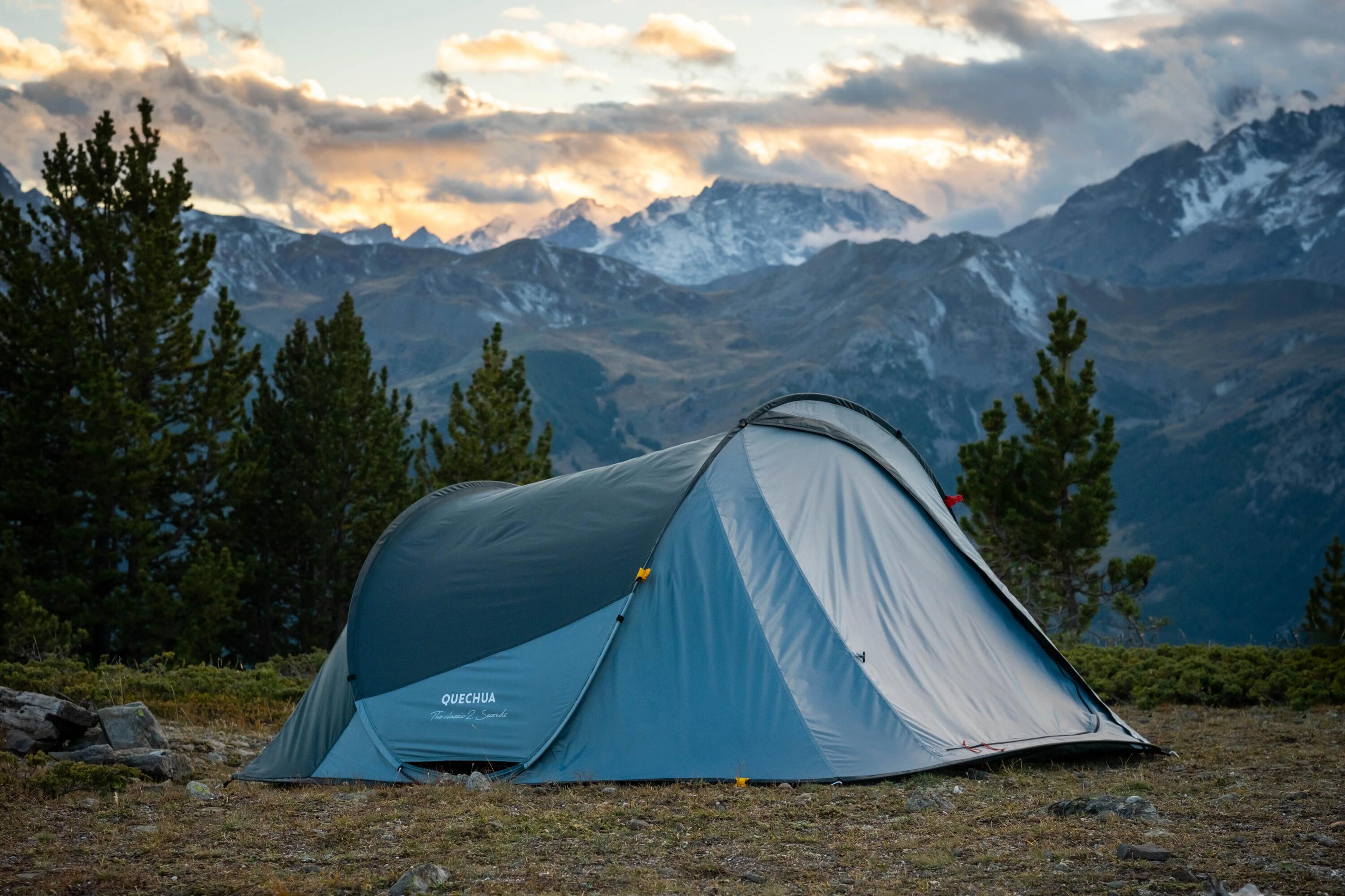 Instant 3-person camping tent, 2 Seconds - Blue 13/23