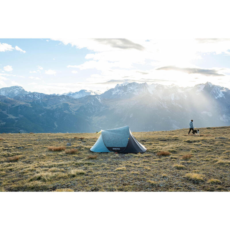 Tenda campeggio 2 SECONDS | 3 posti verde