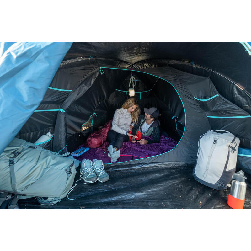 Cort de camping 3 locuri, MH100 XL Fresh & Black