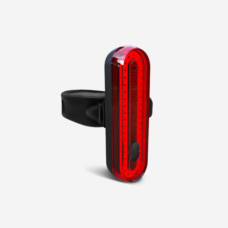 Fahrradbeleuchtung Rücklicht Micro Lens COB USB mit Verzögerungssensor 