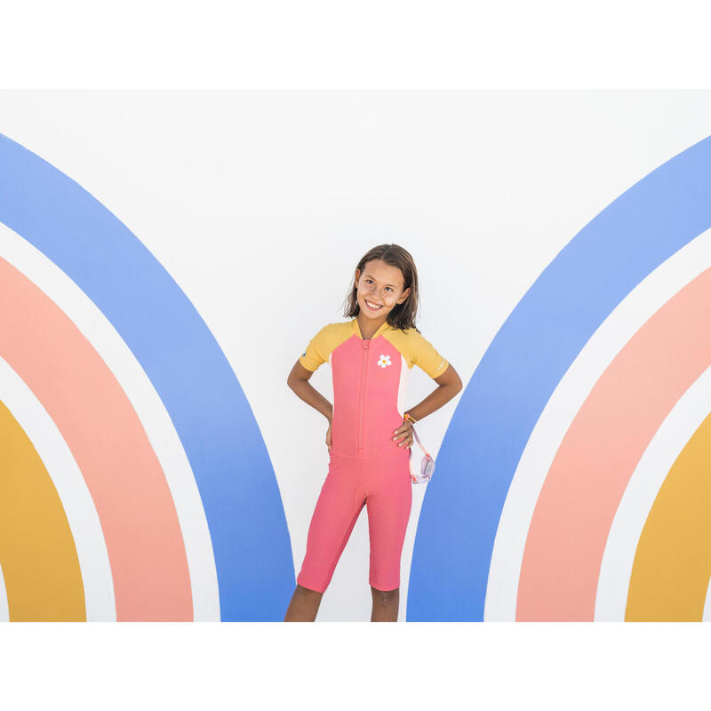 Çocuk Şortlu Wetsuit - Pembe