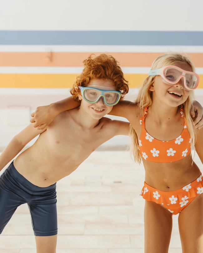 MASQUE 100 SWIMDOW JUNIOR EU BLEU-JAUNE