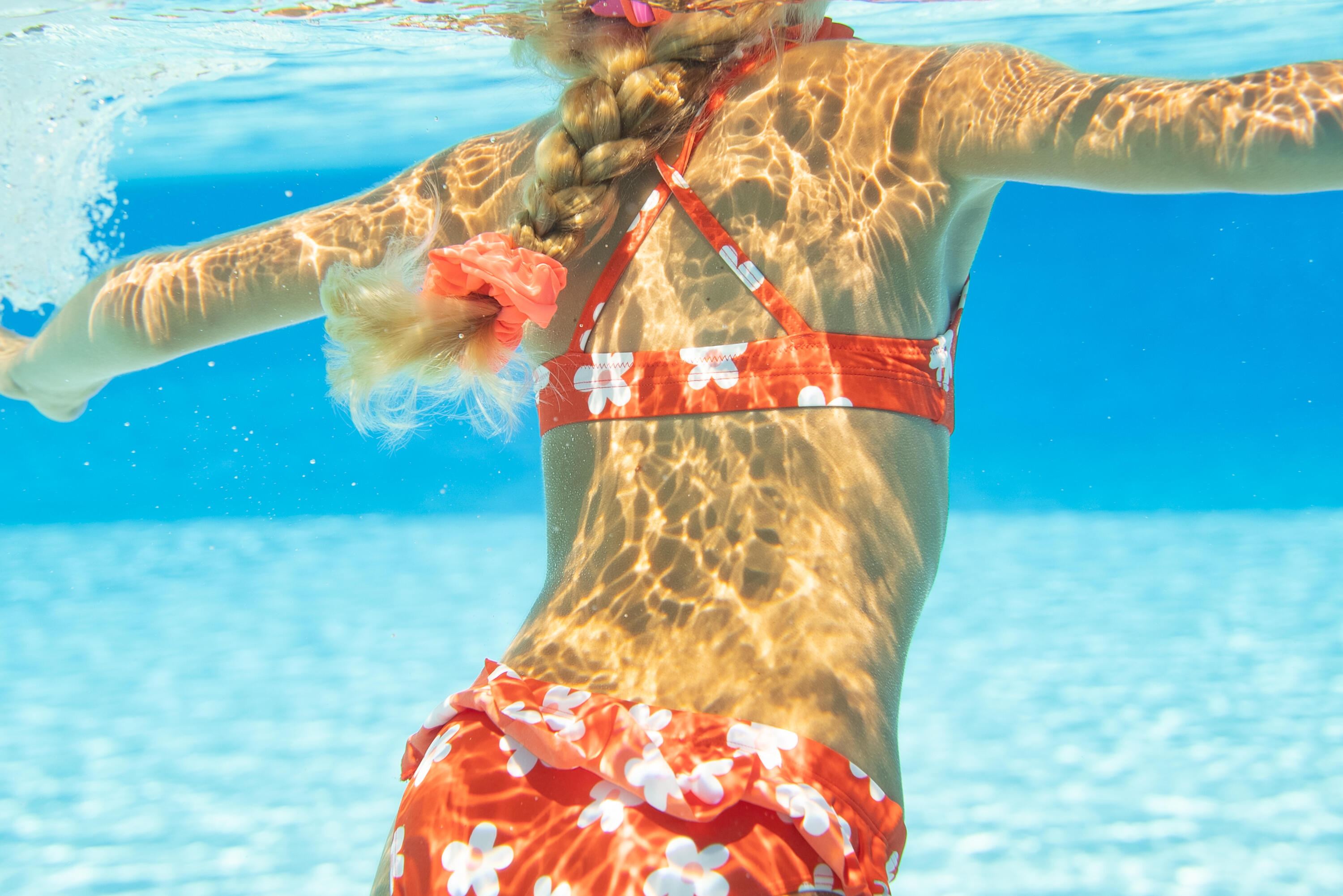 Bas de Maillot de Bain de Natation Lila Fille Marg Rouge 7/7