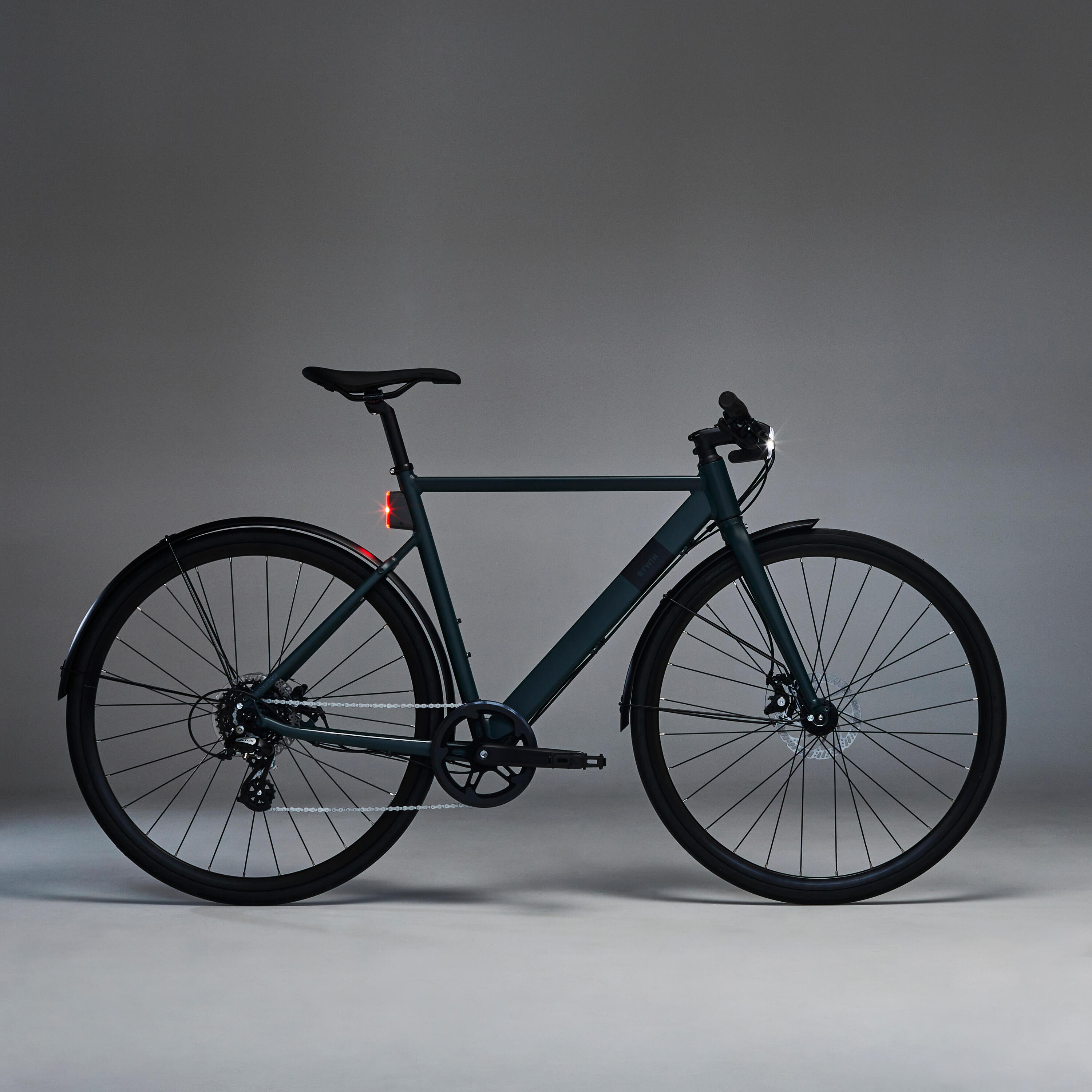 Snelle stadsfiets Speed 900 groen 12/12