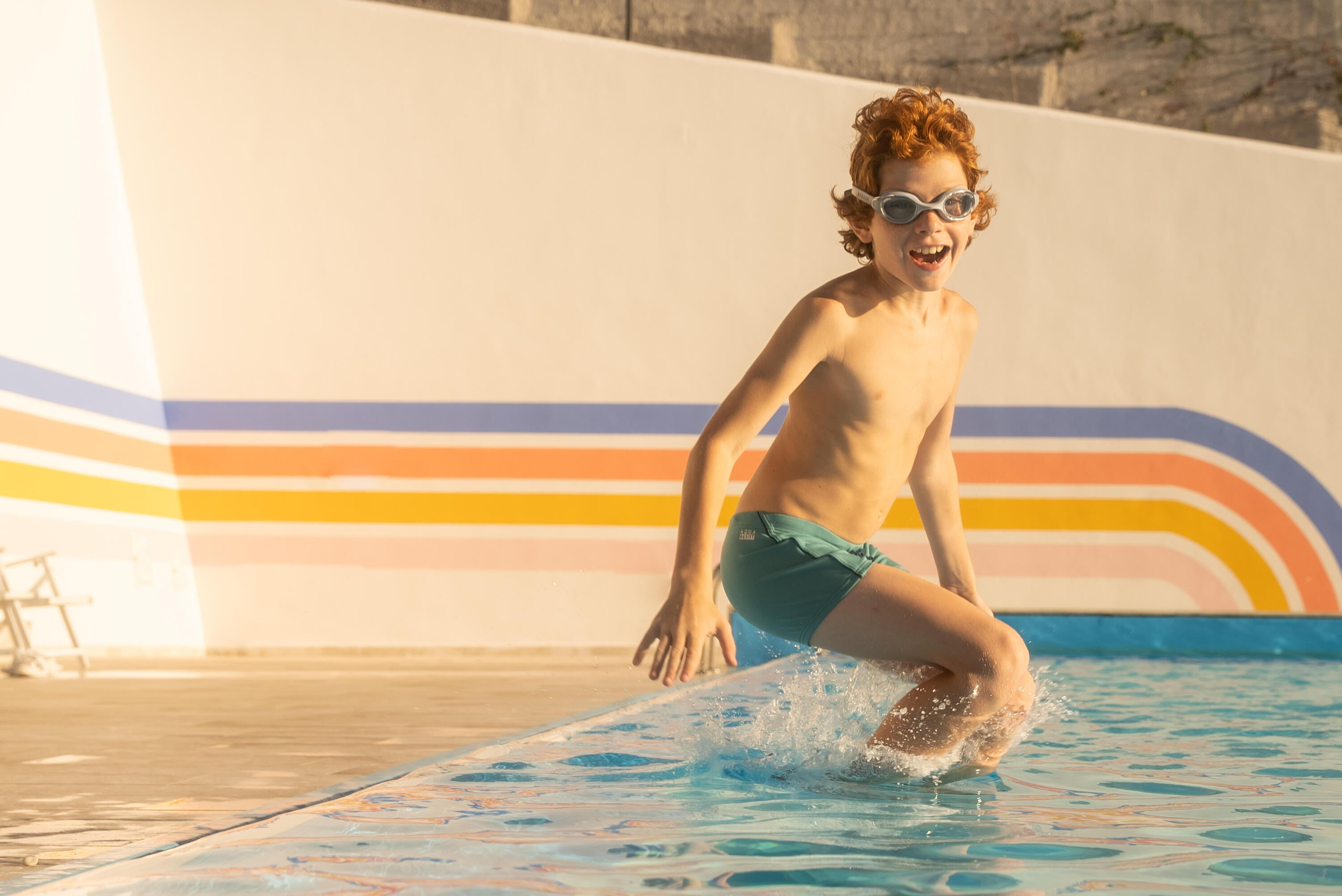 Lunettes de natation avec verres clairs 11/12