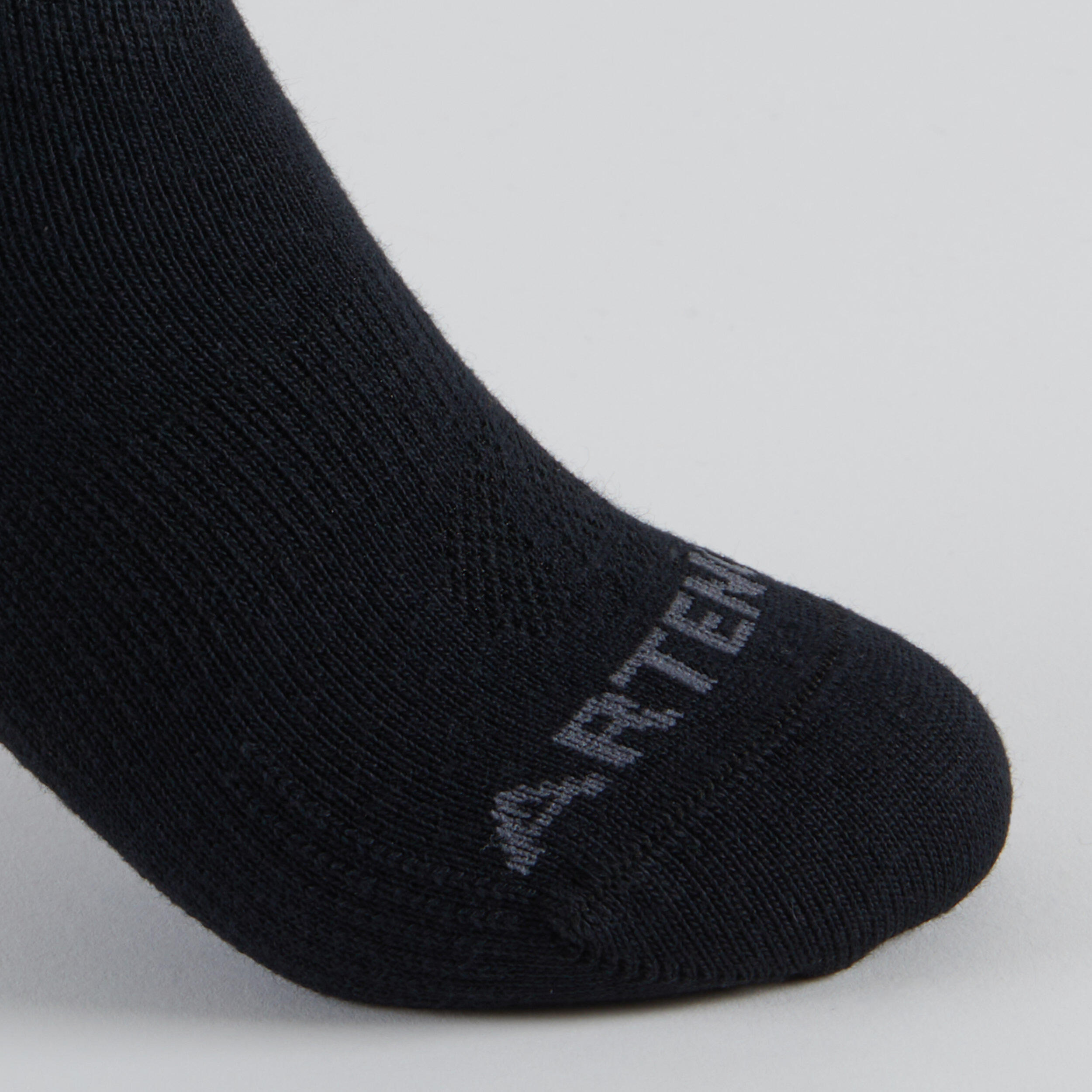 Chaussettes de tennis x3 enfant - RS 160 noir - ARTENGO