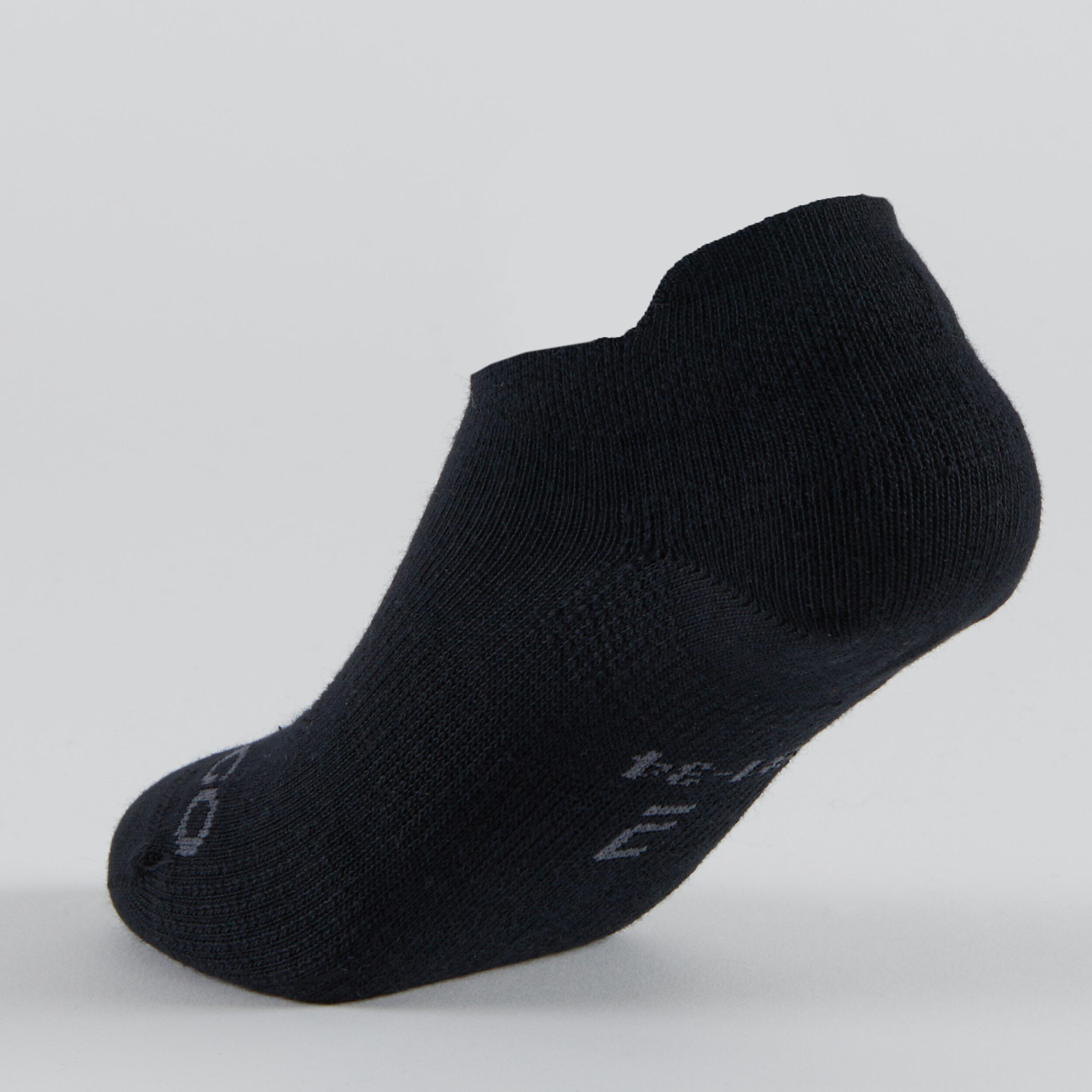 Chaussettes de tennis x3 enfant - RS 160 noir - ARTENGO