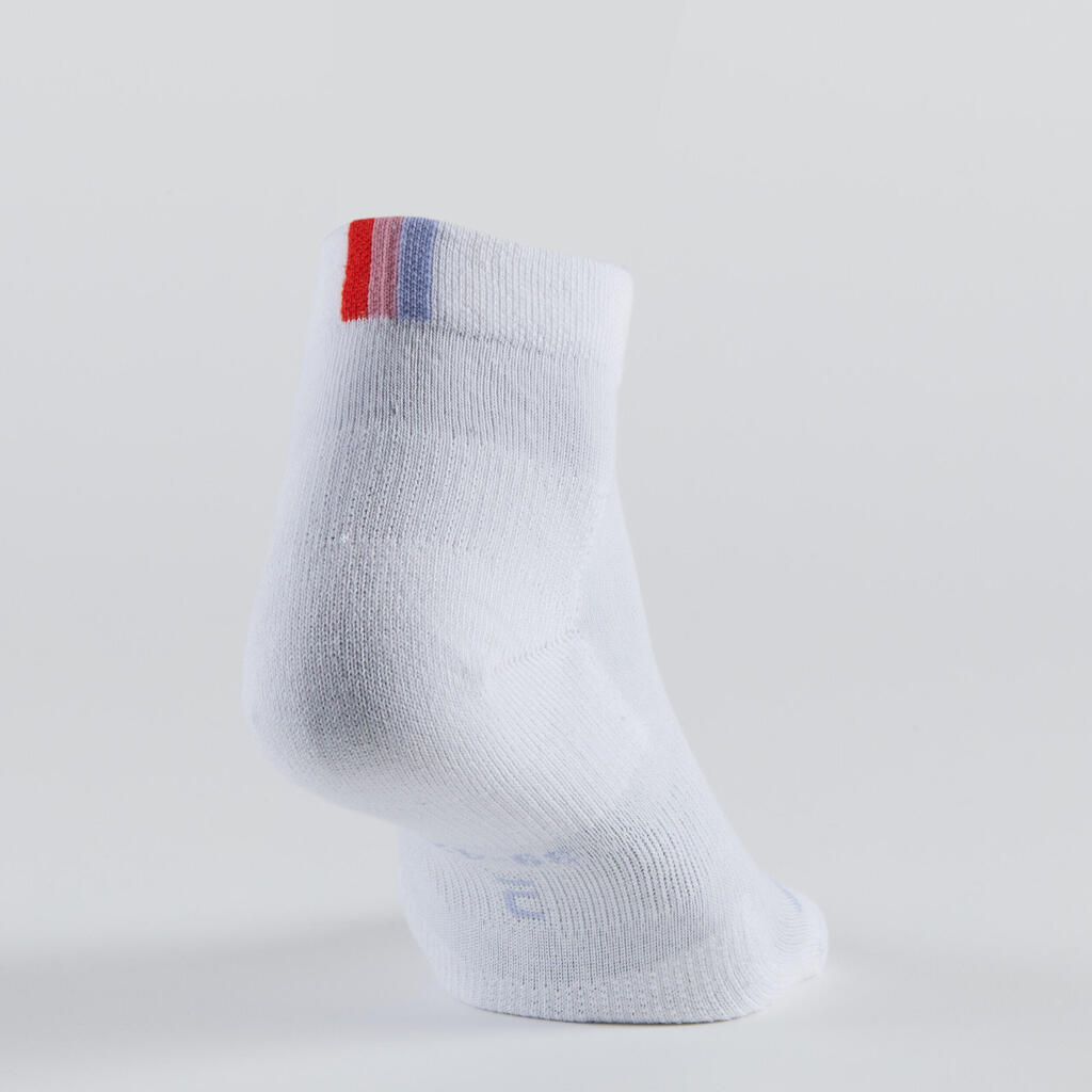 Tennissocken 3er-Pack - RS 160 weiss mit Motiven