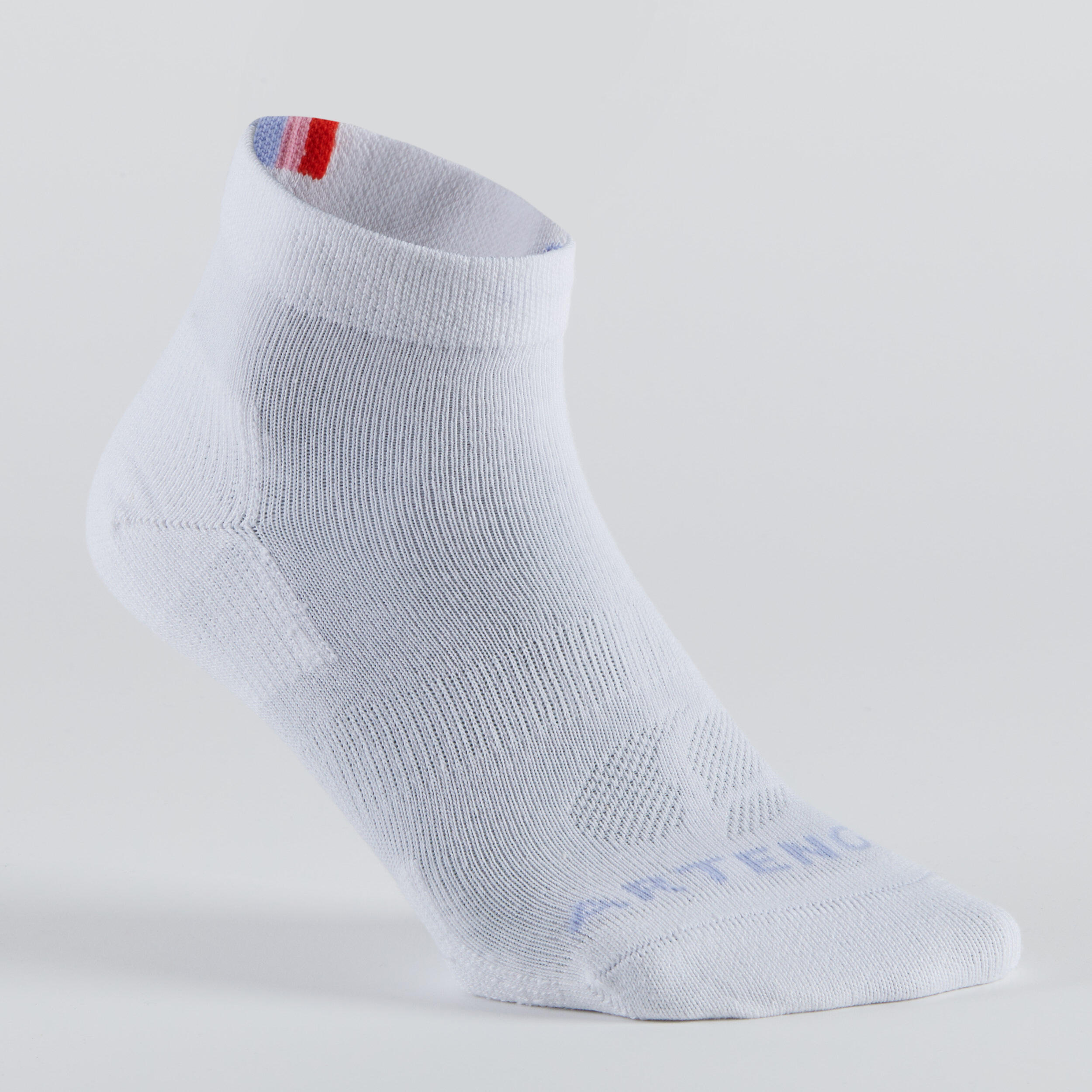 Mid Sports Socks RS 160 Tri-Pack - Purple and White Patterns 3/10