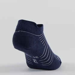 Χαμηλές παιδικές κάλτσες τένις RS 160, 3 ζεύγη - Μπλε/Τύπωμα