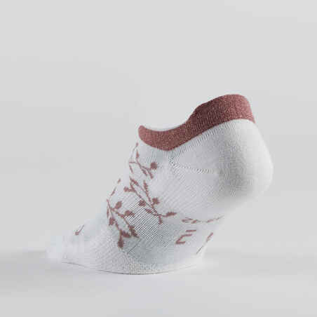 Low Sports Socks Tri-Pack RS 160 - White/Off-White/Print