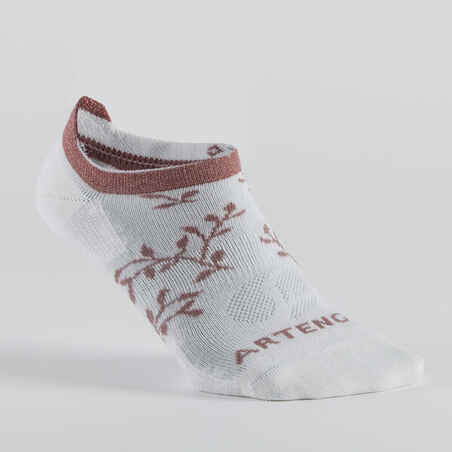 Low Sports Socks Tri-Pack RS 160 - White/Off-White/Print