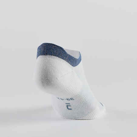 Low Sports Socks Tri-Pack RS 160 - White/Off-White/Print