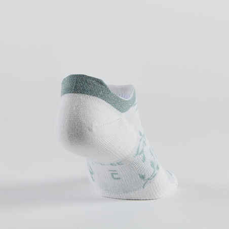 Low Sports Socks Tri-Pack RS 160 - White/Off-White/Print