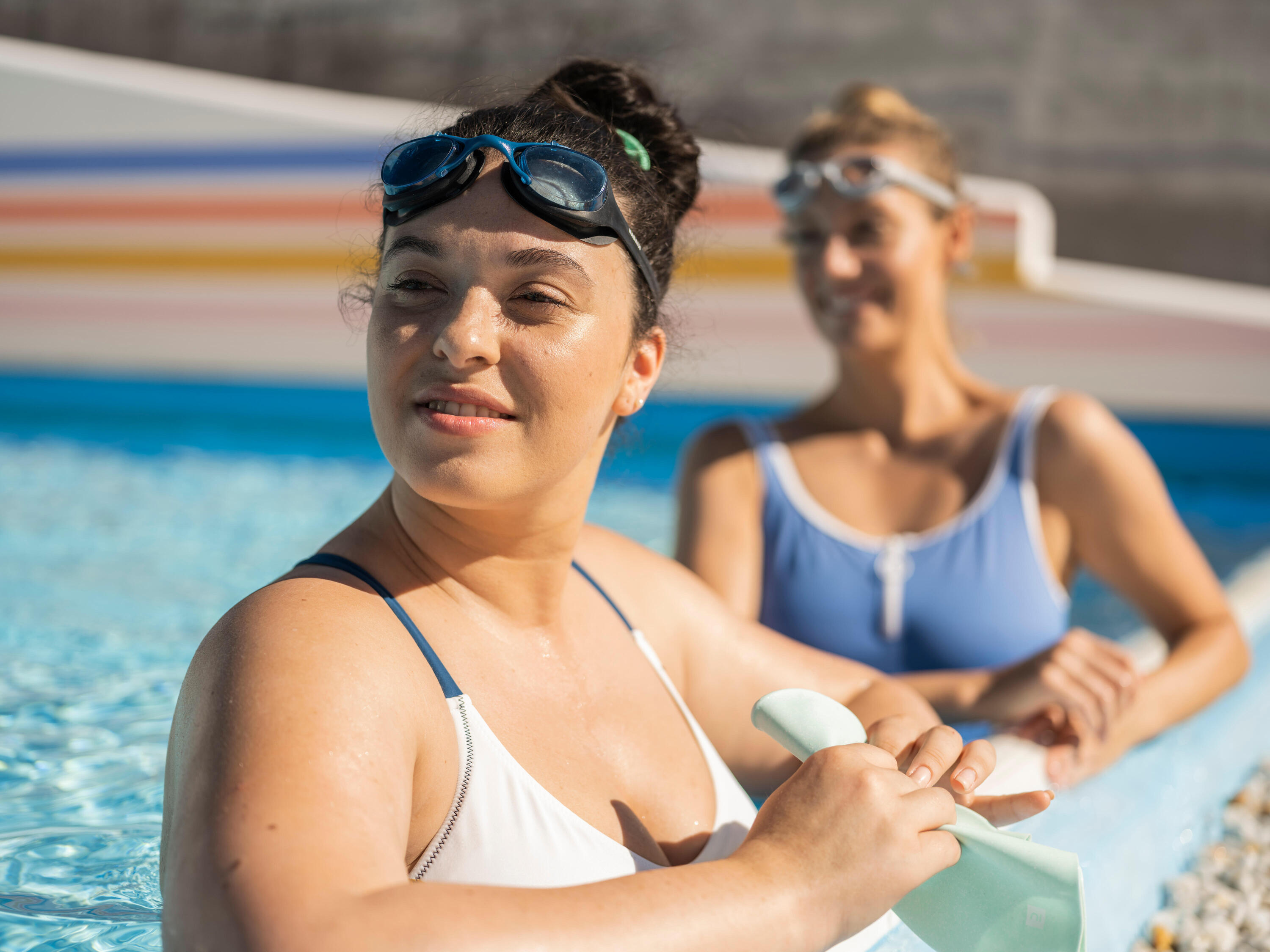 Lunettes de natation à verres clairs taille unique, Xbase 9/9