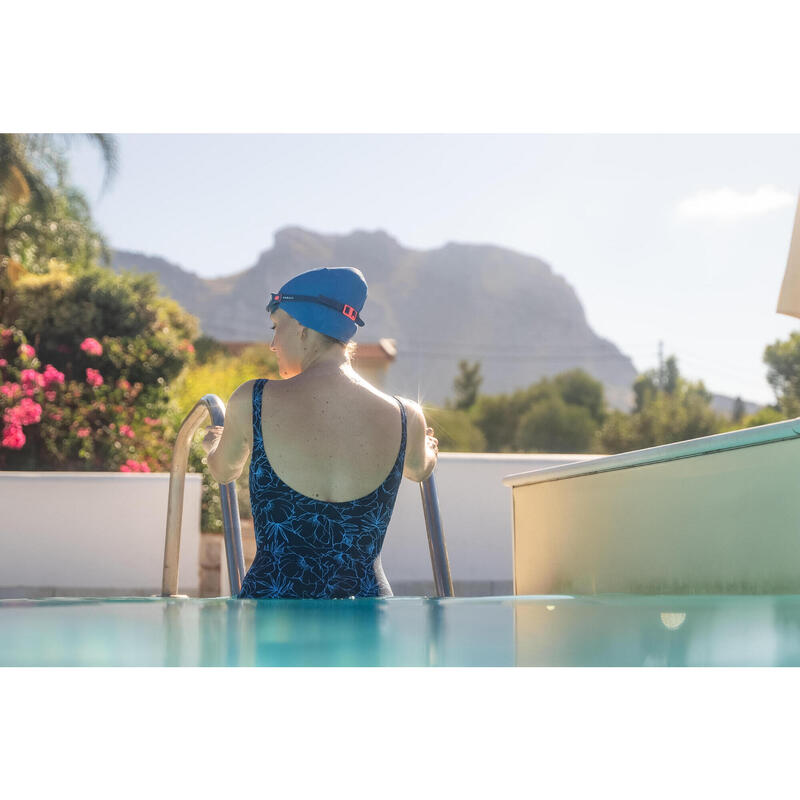 Corrigerend badpak voor zwemmen dames Kaipearl Triki Pyva marineblauw