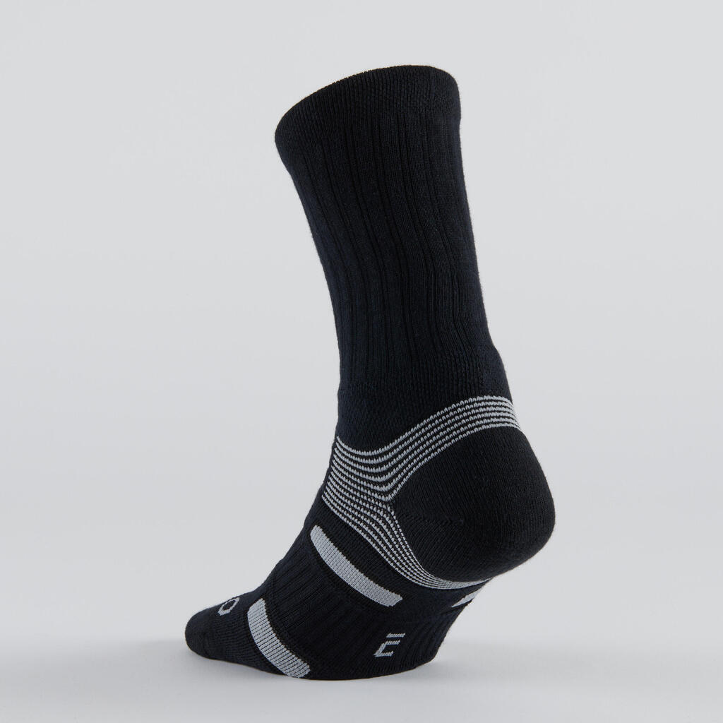 Tennissocken High 3er-Pack - RS 560 schwarz/grau