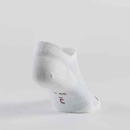 Low Sports Socks Tri-Pack RS 160 - Off-White/Oatmeal Print