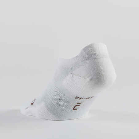 Χαμηλές αθλητικές κάλτσες RS 160 3 ζεύγη - Υπόλευκο/Ανοιχτό μπεζ/Τύπωμα