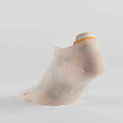 Low Sports Socks Tri-Pack RS 160 - Off-White/Oatmeal Print