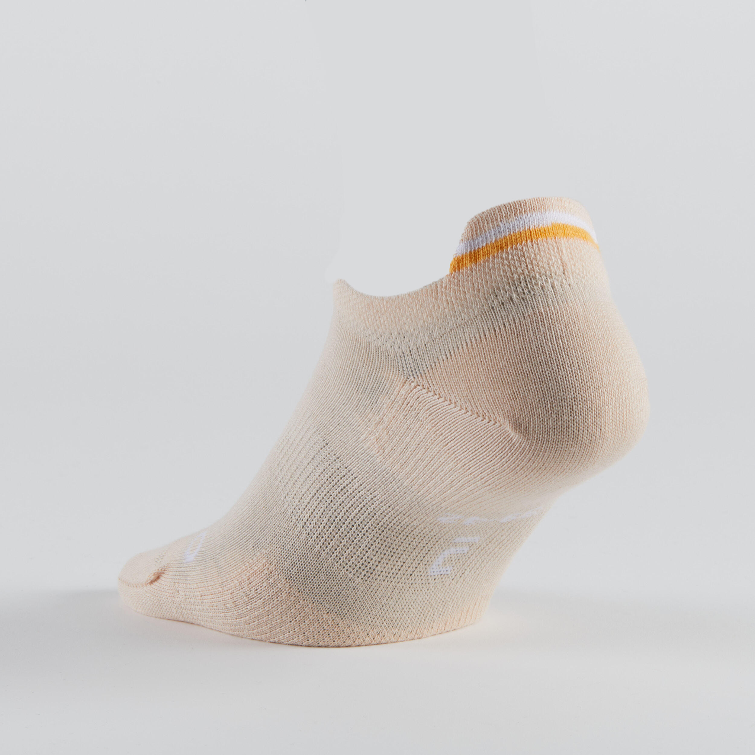 Low Sports Socks Tri-Pack RS 160 - Off-White/Oatmeal Print 9/14