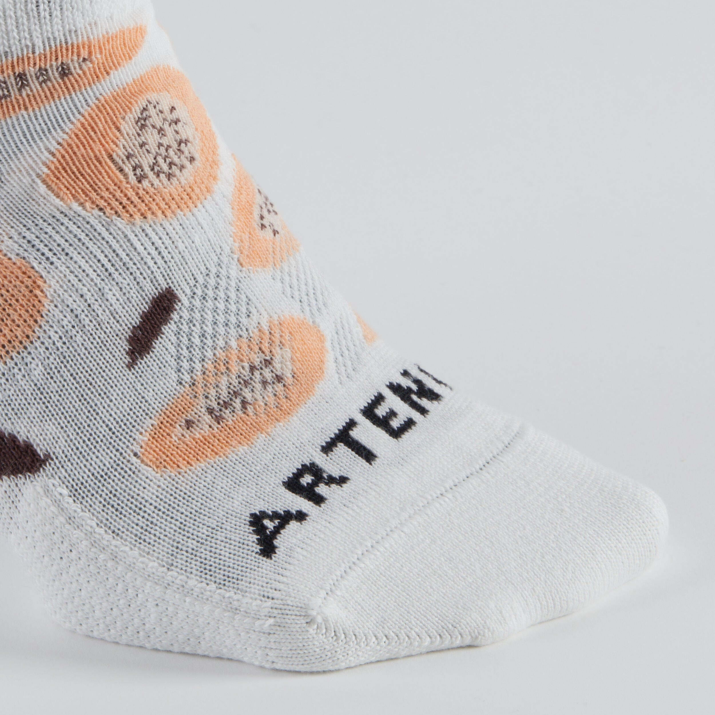 Low Sports Socks Tri-Pack RS 160 - Off-White/Oatmeal Print 5/14