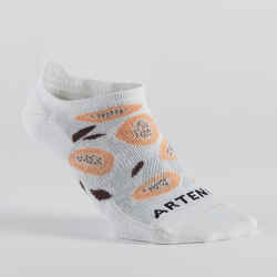 Low Sports Socks Tri-Pack RS 160 - Off-White/Oatmeal Print