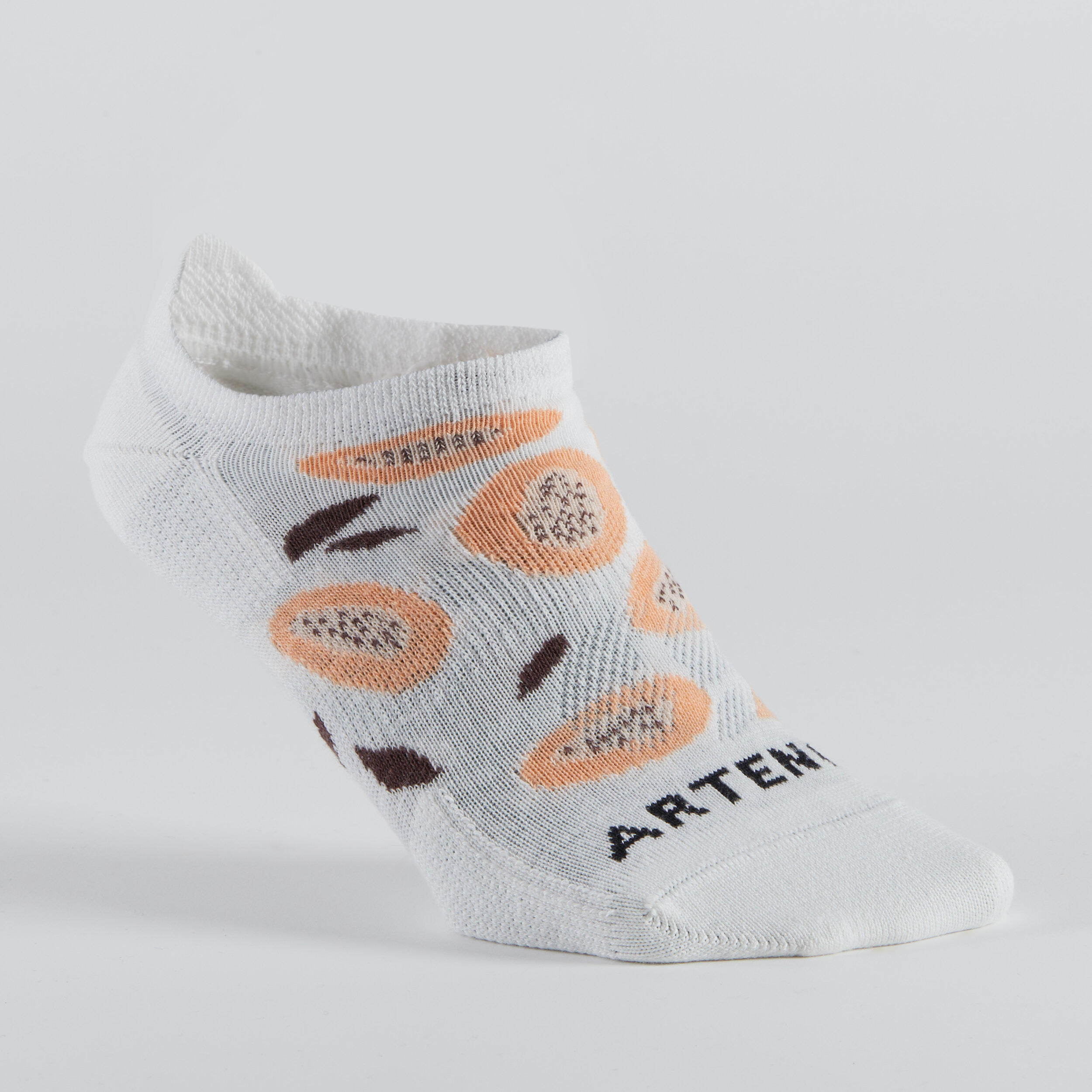 Low Sports Socks Tri-Pack RS 160 - Off-White/Oatmeal Print 2/14