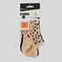 Low Sports Socks Tri-Pack RS 160 - Beige Print/Brown/Black