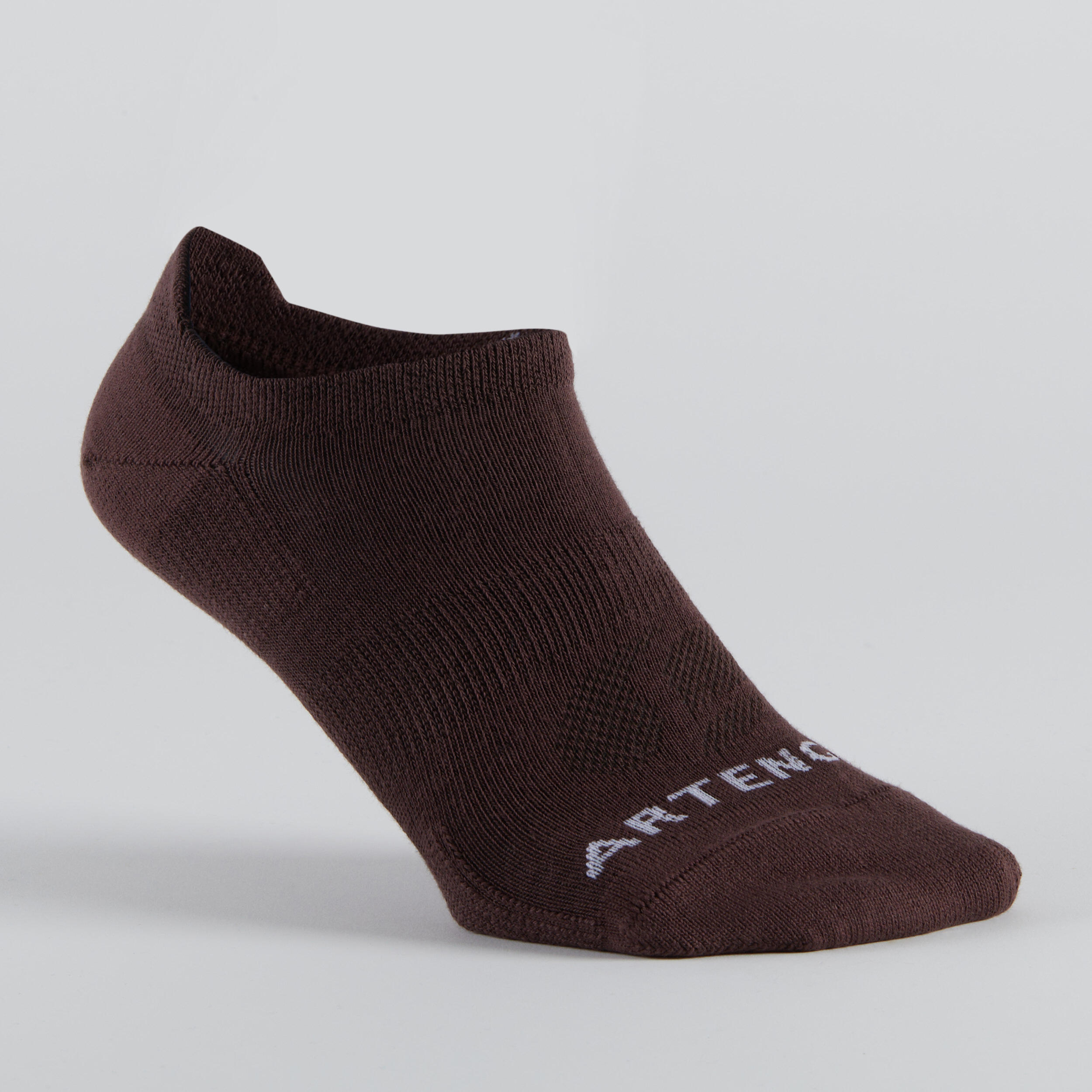 Low Sports Socks Tri-Pack RS 160 - Beige Print/Brown/Black