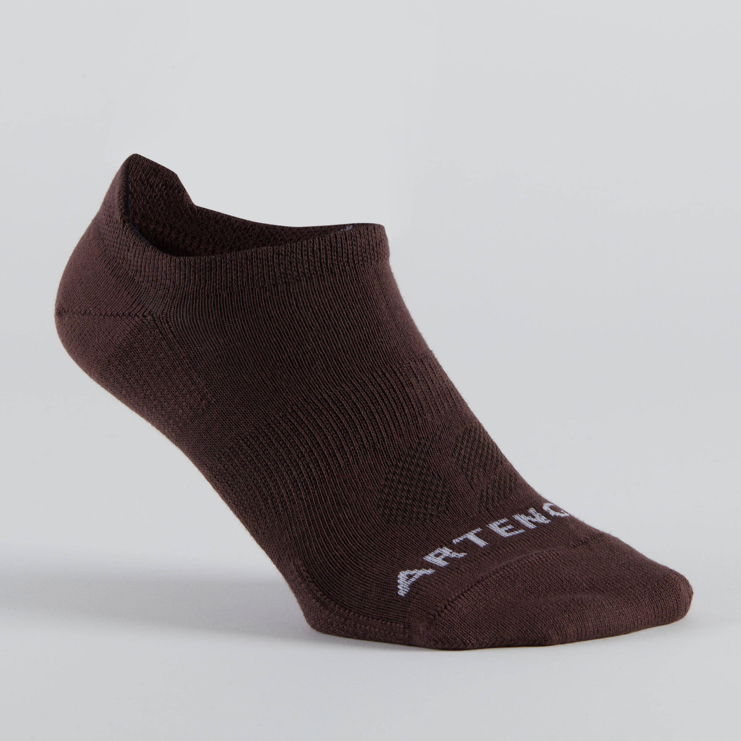 Low Sports Socks Tri-Pack RS 160 - Beige Print/Brown/Black -  3