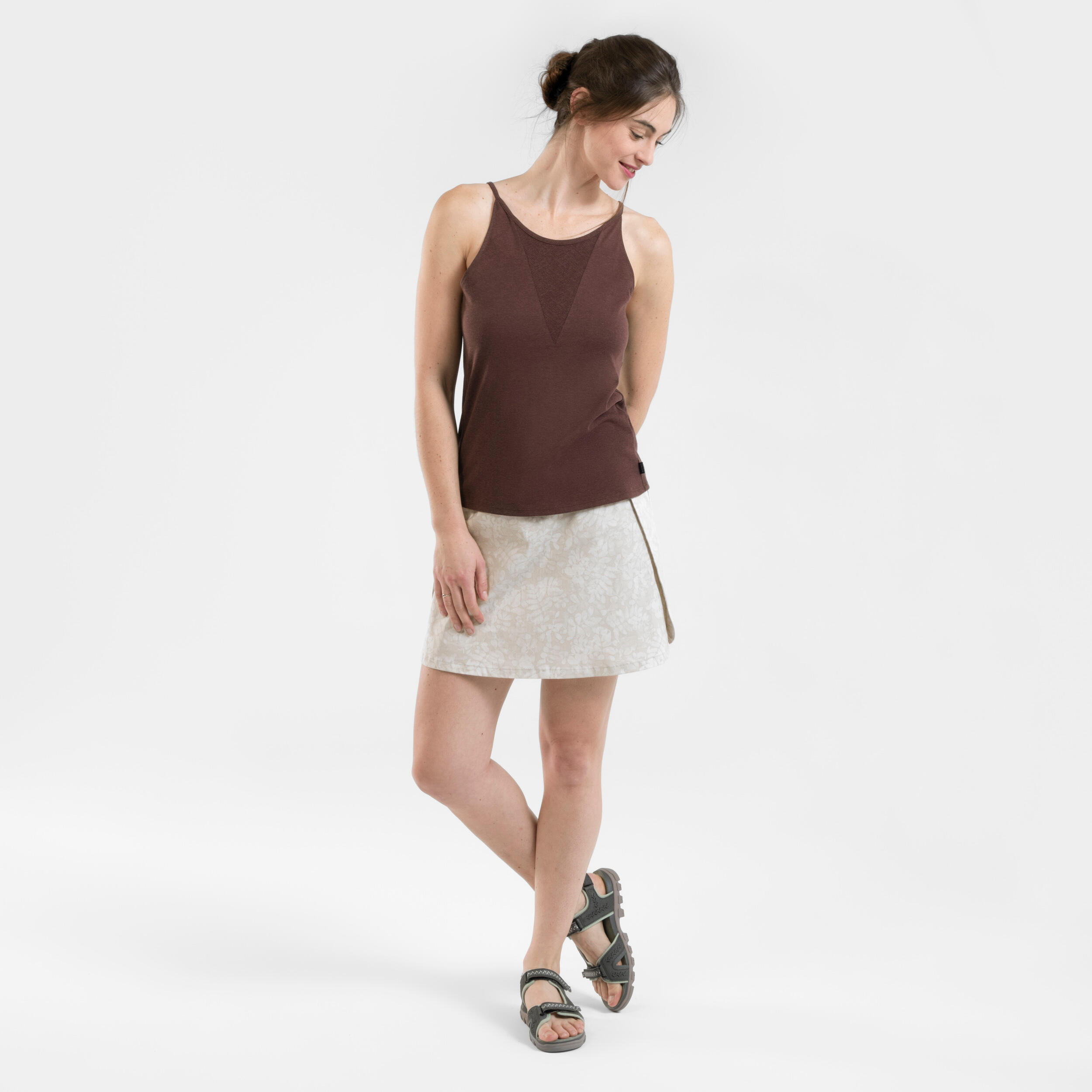 Jupe-short de randonnée femme – NH 500 - QUECHUA
