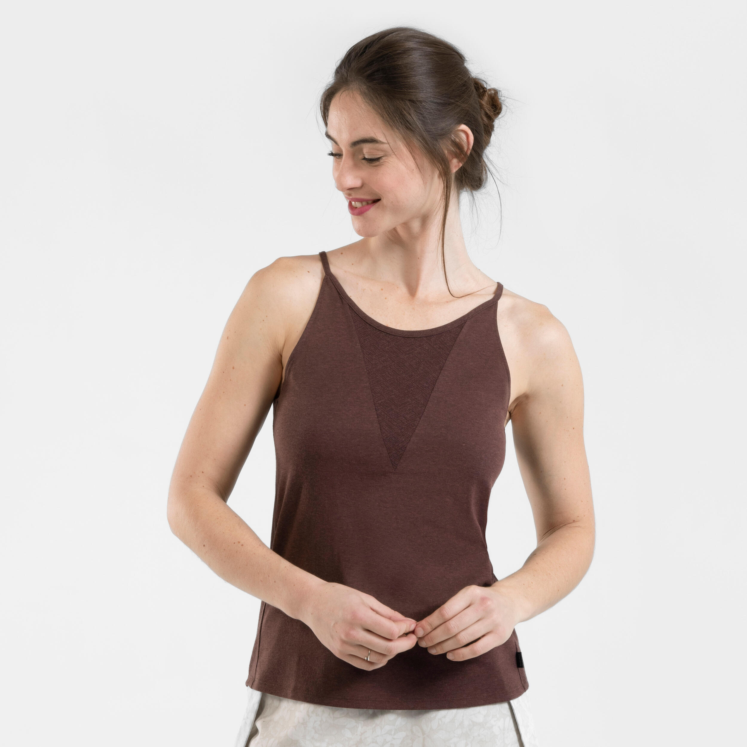 Women's Hiking Tank Top NH500   3/5