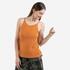 Women Sleeveless Tank Top Brown - NH500