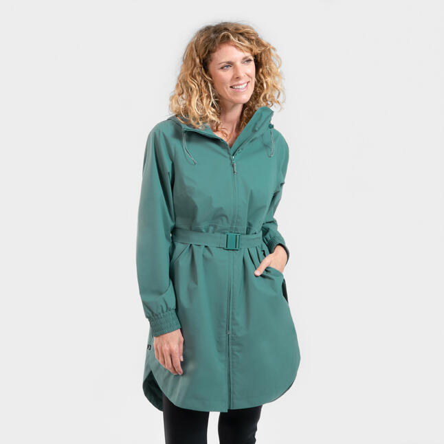 Vêtement Anti-pluie Manteau De Pluie Long Femme Imperméable Et Coupe-vent - Trench Avec Capuche - Taille S à 5XL Veste Pluie Capuche