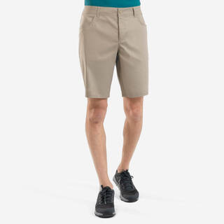 Men’s hiking shorts, NH100 - Beige