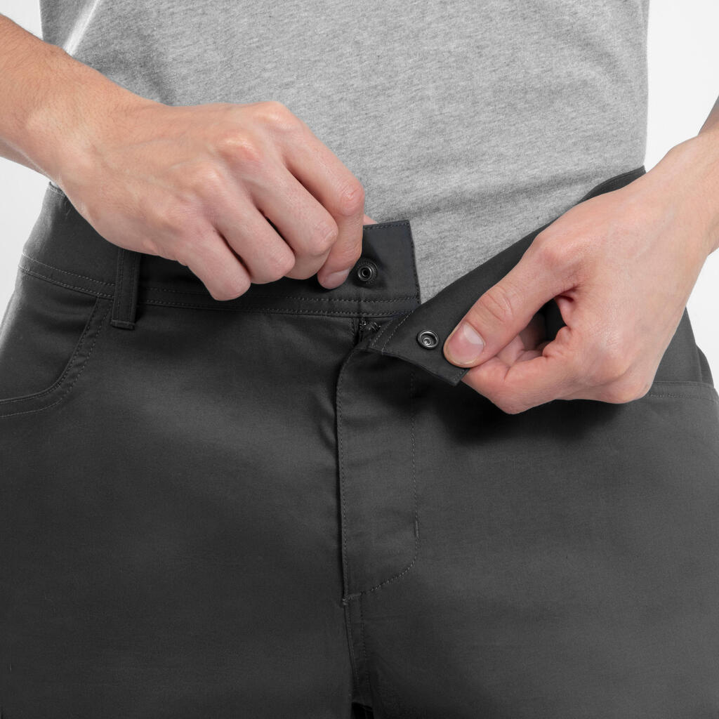 Short de senderismo azul para hombre NH100