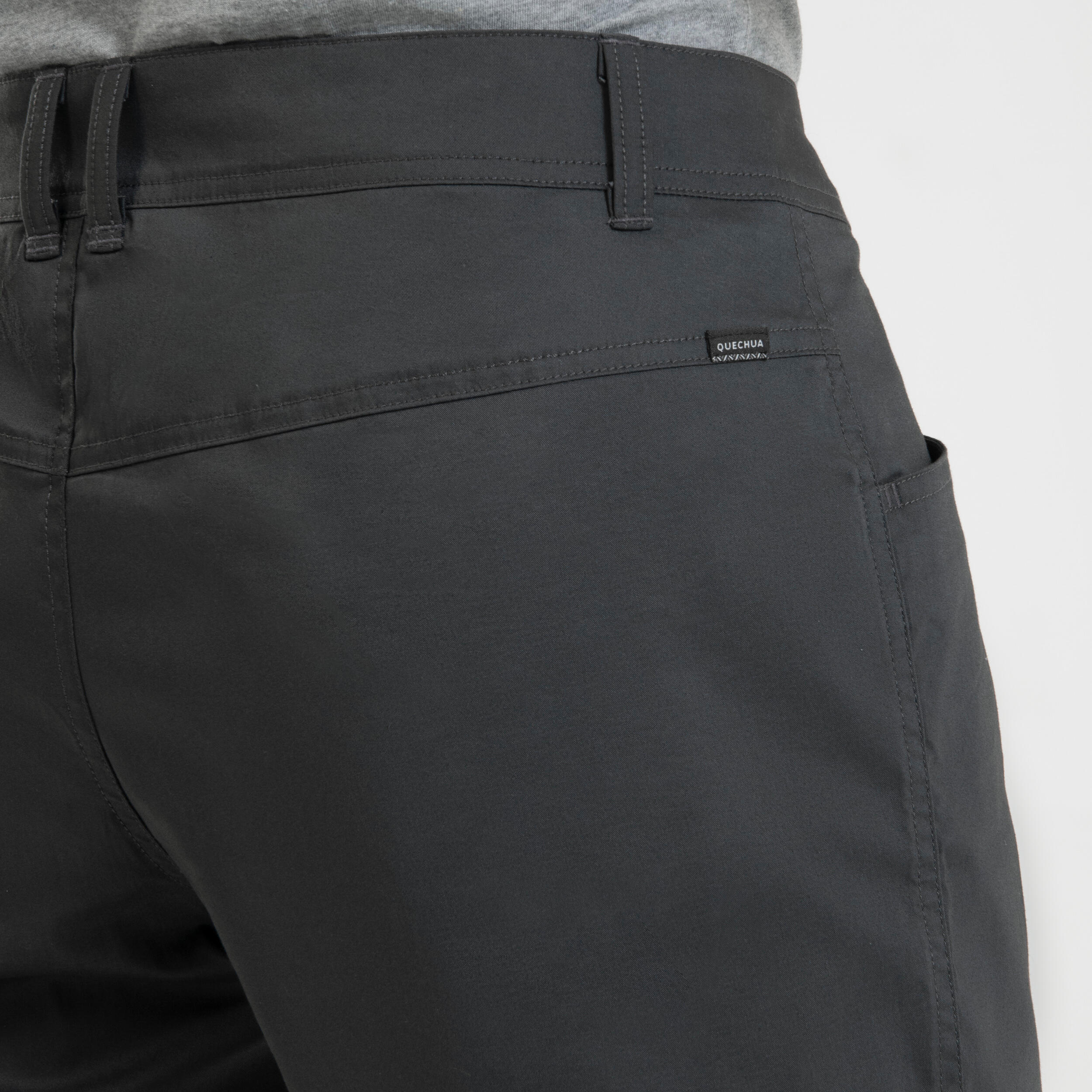 Pantalón corto de montaña y trekking Hombre Quechua NH100 6/7