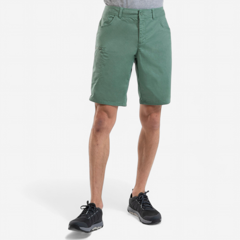 Short de randonnee NH500 Regular Homme Vert pour les clubs et collectivites Decathlon Pro