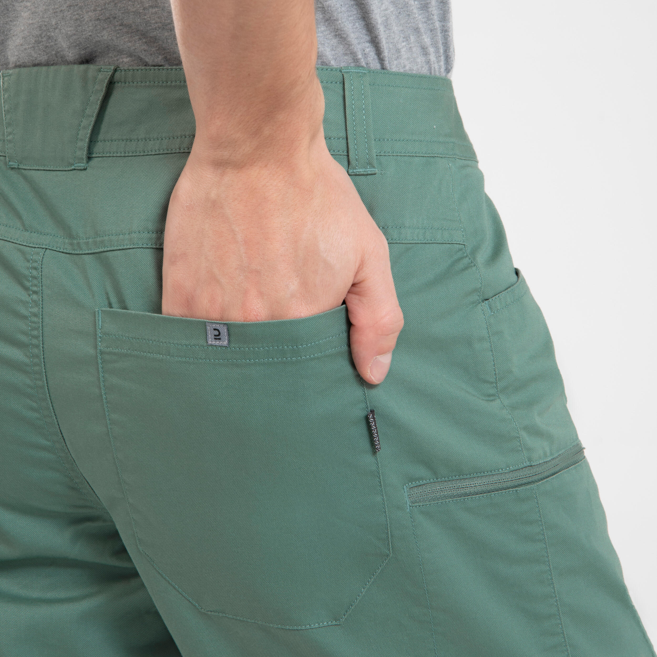 Wandelshort voor heren NH500 Regular 5/7