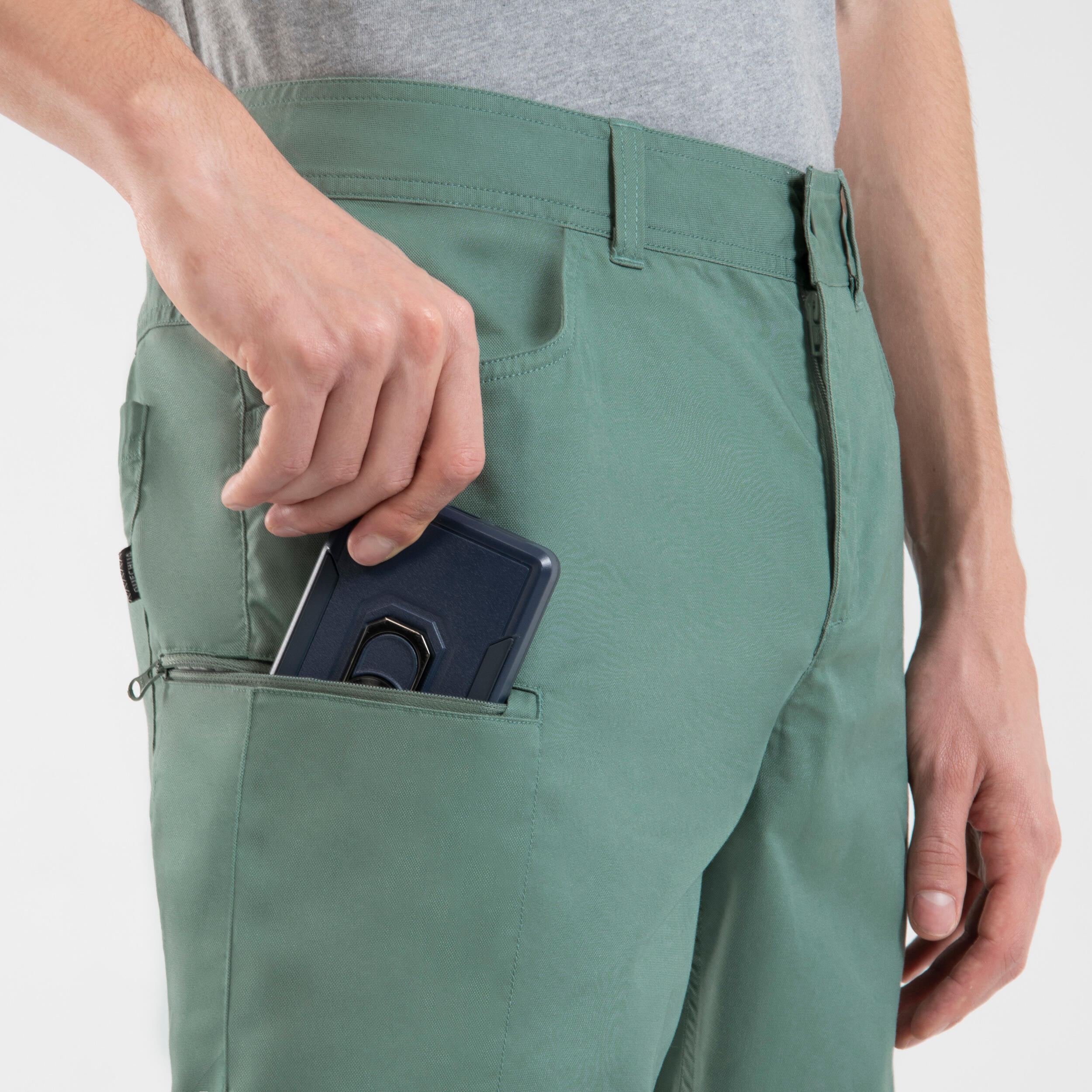 Wandelshort voor heren NH500 Regular 4/7