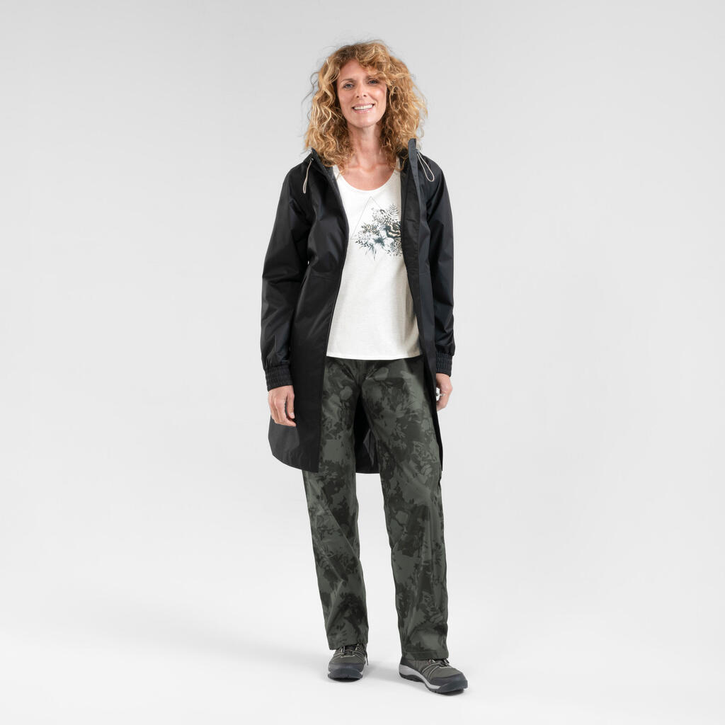 Women's Hiking Waterproof Over-Trousers Raincut