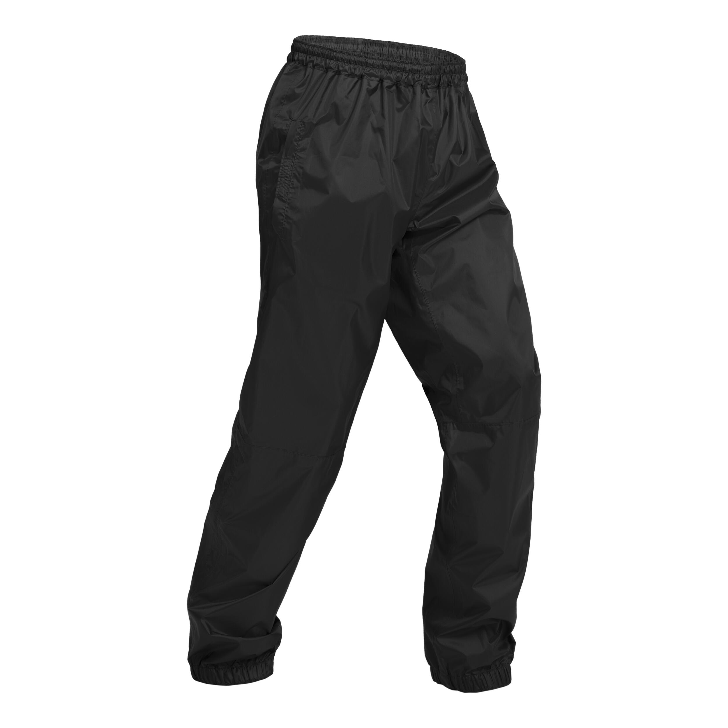 33000ft Mens Rain Pants Waterproof Rain Over Pants Windproof Outdoor  Pants for Hiking Fishing Black Black 32W x 30L  Amazonin Clothing   Accessories