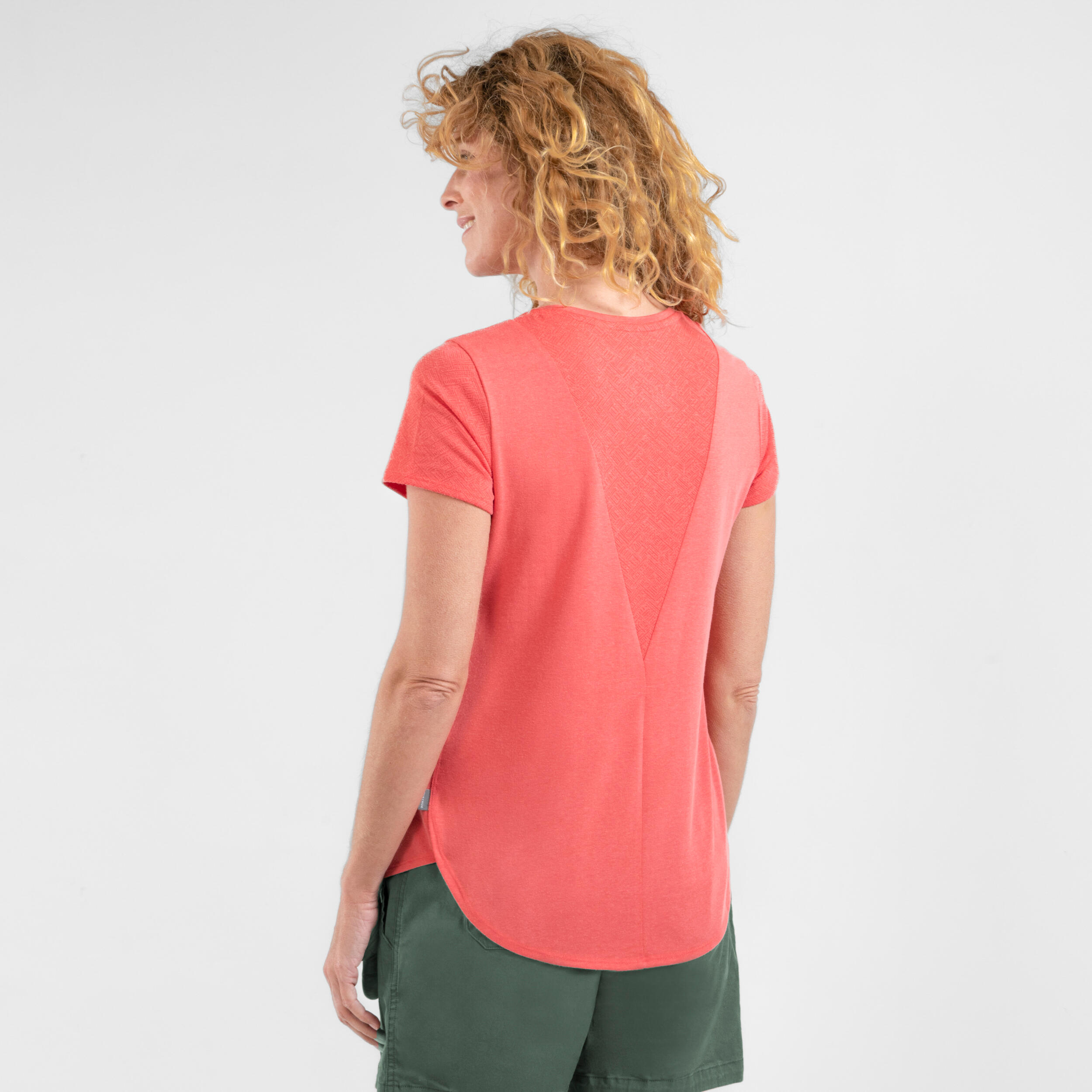 Women's Hiking T-shirt  - NH500 3/3