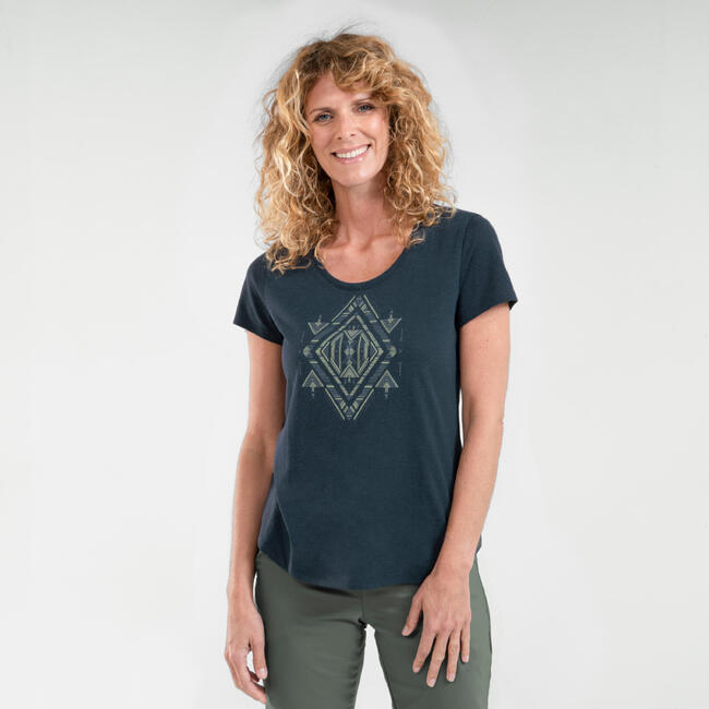 Women's Hiking Tshirt NH500