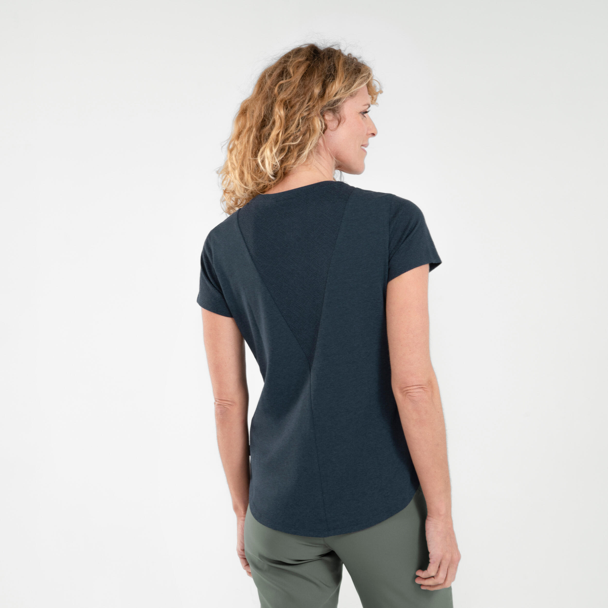 T-shirt de randonnée femme, NH 500 - QUECHUA