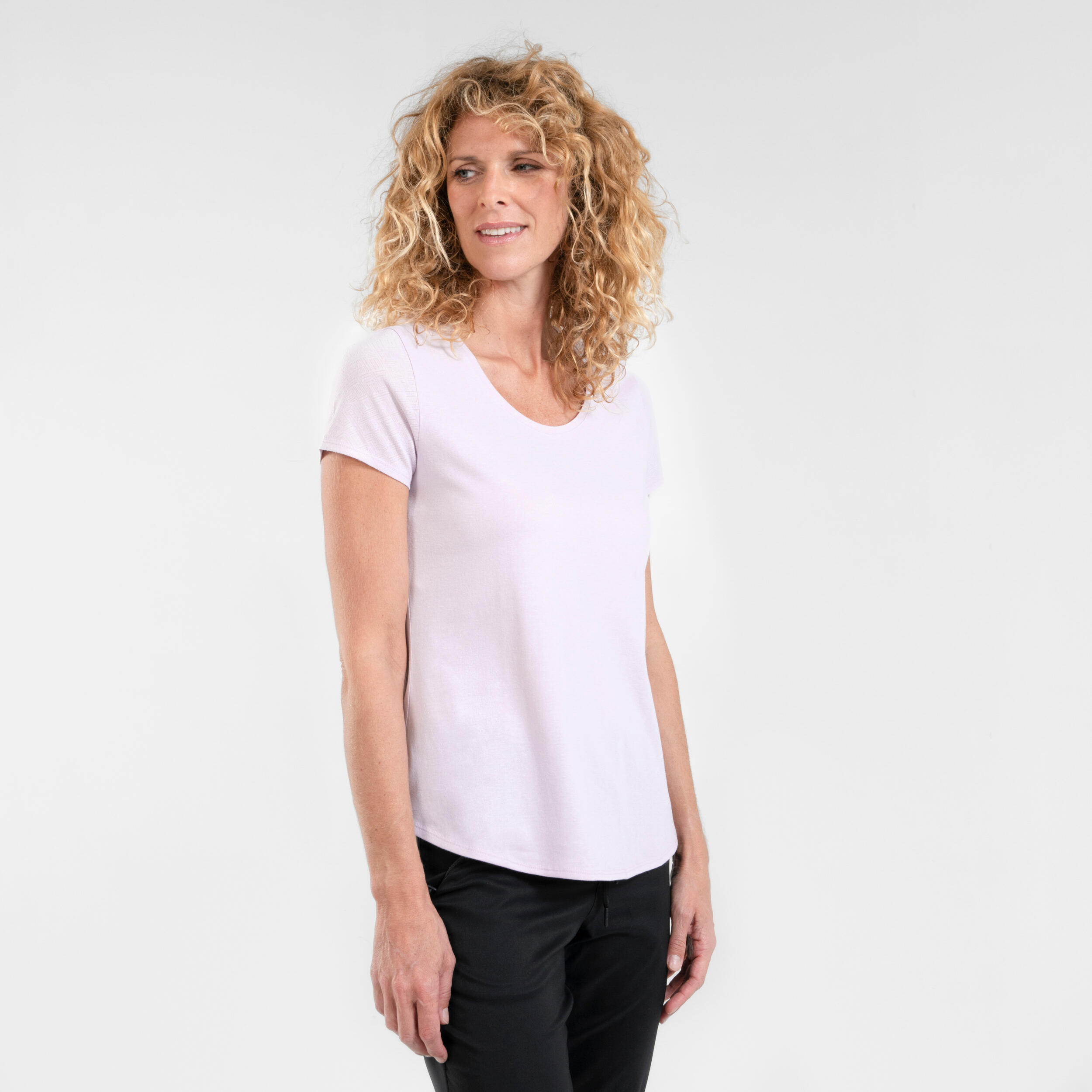 Camisetas trekking outlet mujer decathlon