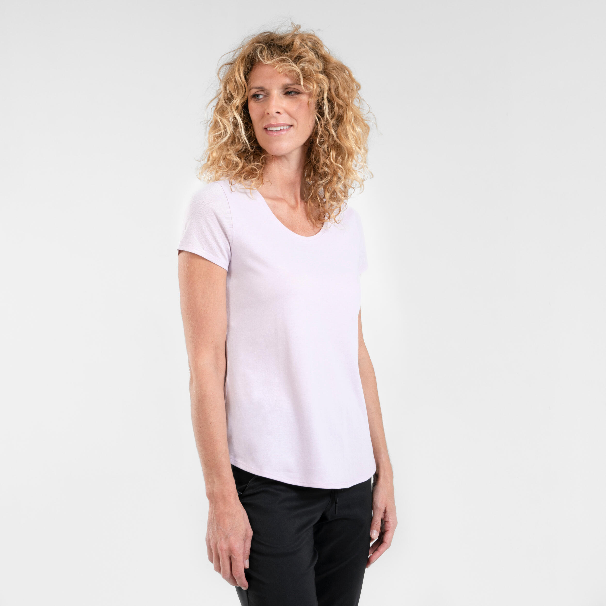 Decathlon tee shirt randonnée femme sale