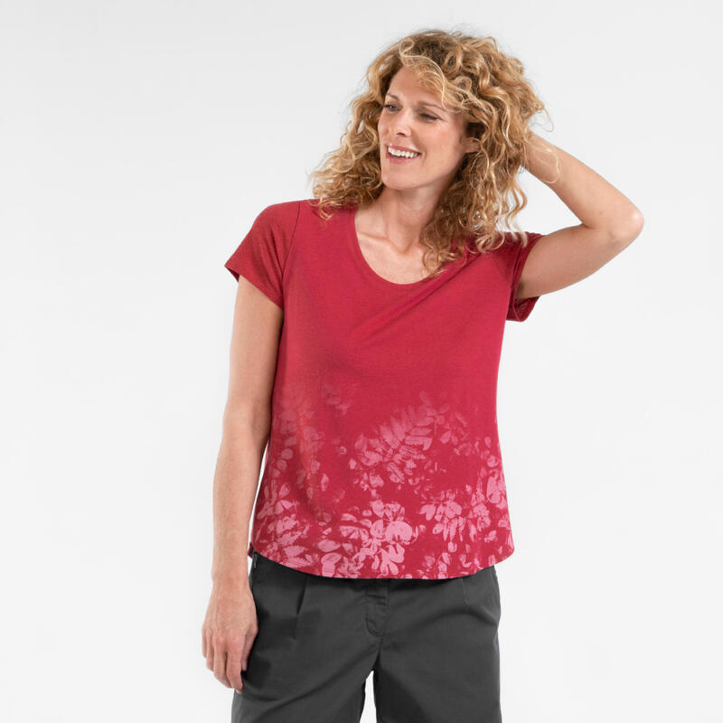 T-shirt de randonnée - NH500 - Femme