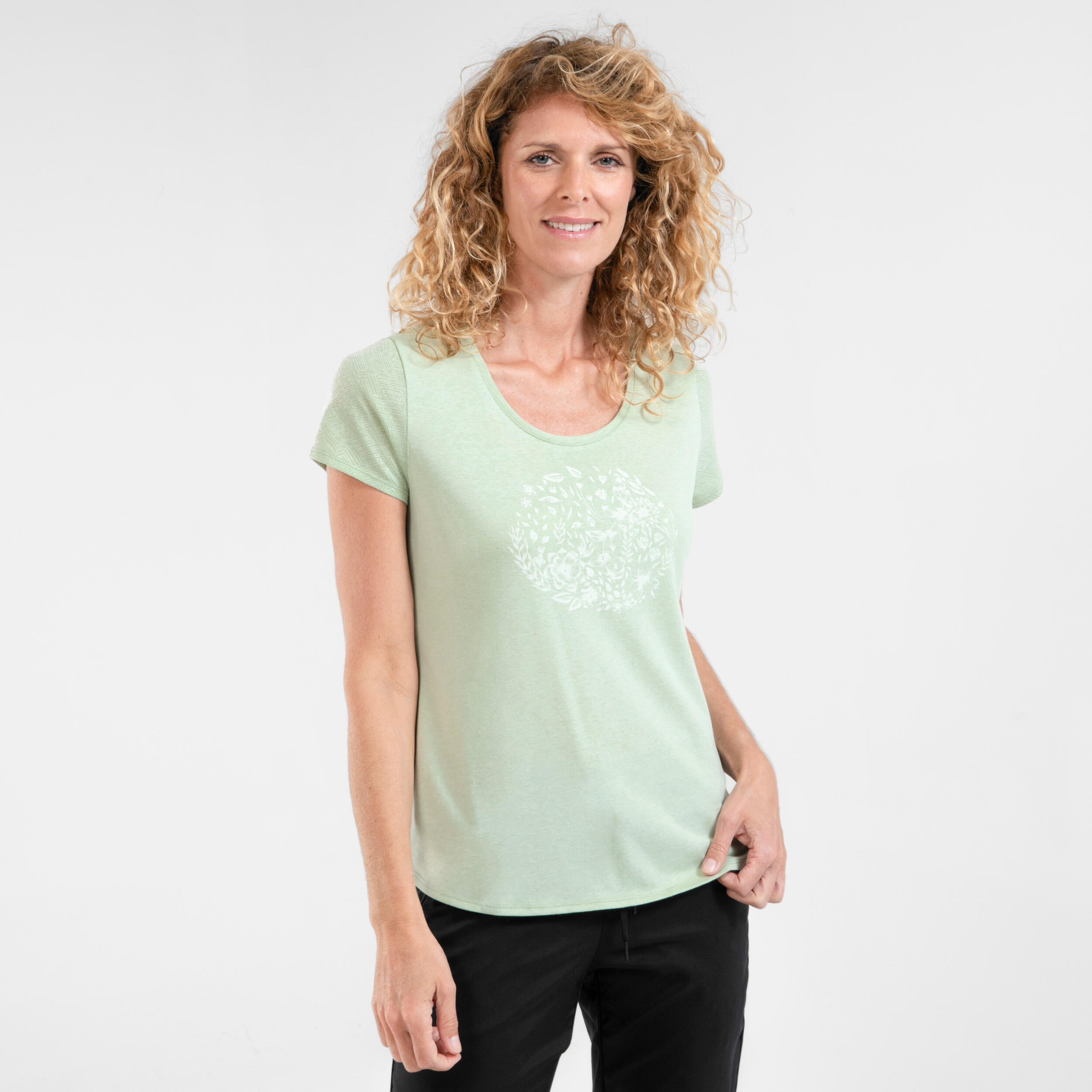 Women's Hiking T-shirt - NH500 1/3